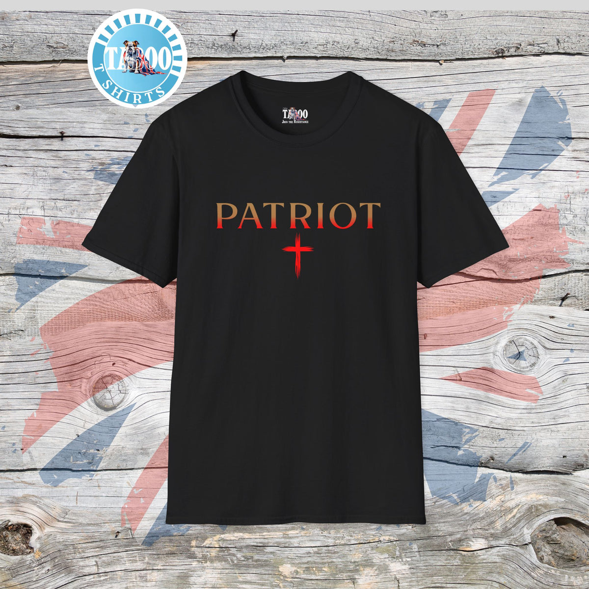 Patriot Red and Gold | Christian T-shirt