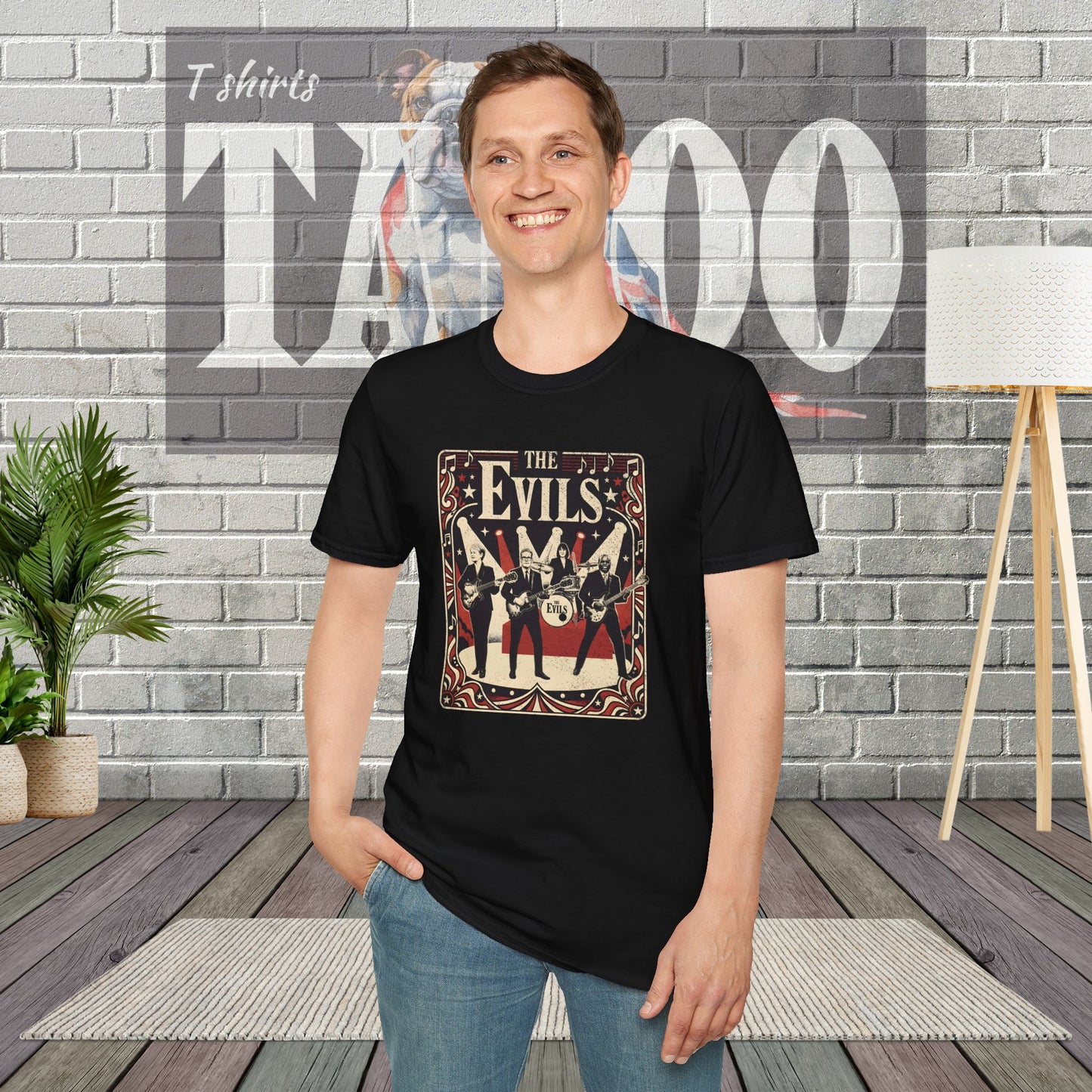 THE EVILS: Starmer's Vintage Band Tour Edition T-Shirt