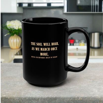 The Fields Will Rise  Ceramic Coffee Mug – The Tractor Jacks UK Farmers Statement
