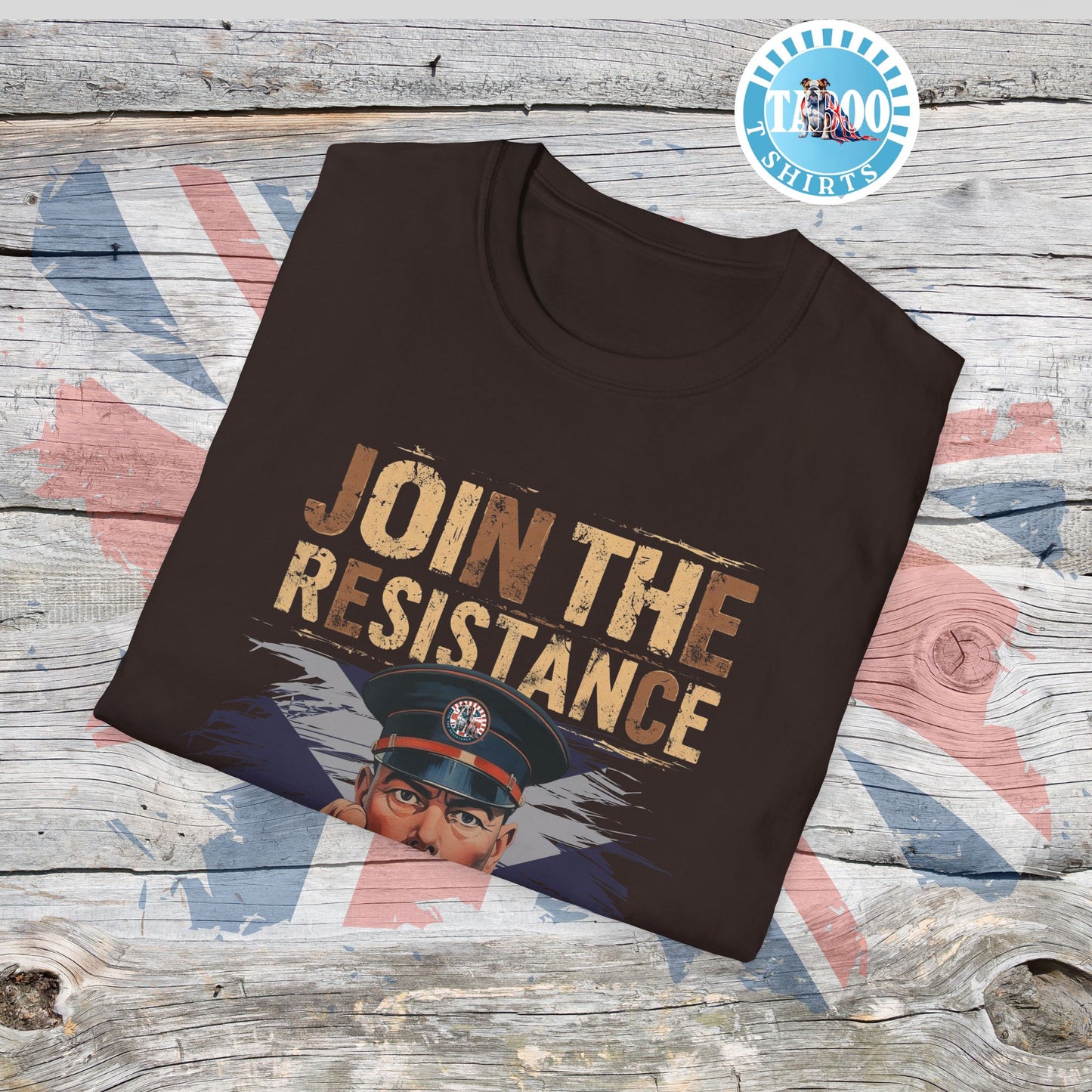 Join the Resistance T-Shirt – "Scotland" Rallying, Patriotic Call To Action Shirt