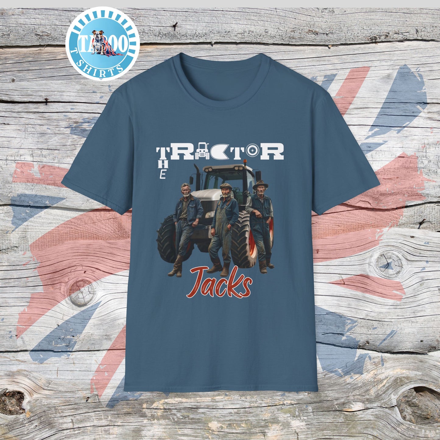 Fields of Our Future T-Shirt – The Tractor Jacks UK Farmers Statement Tee | Politics Fans