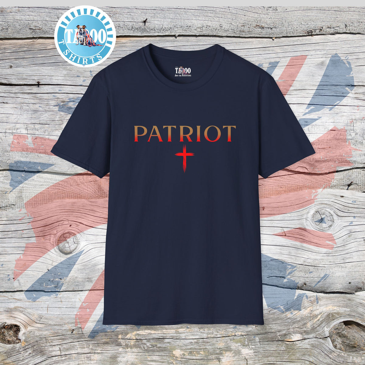 Patriot Red and Gold | Christian T-shirt