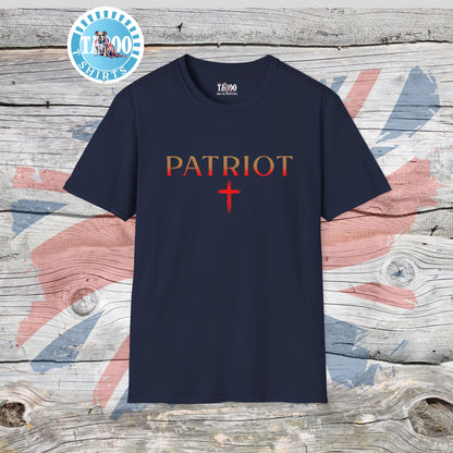 Patriot Red and Gold | Christian T-shirt
