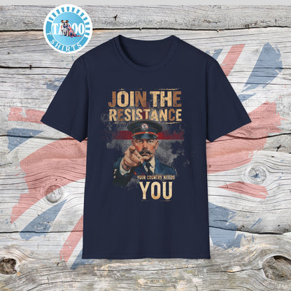 Join the Resistance T-Shirt – Rallying, Patriotic Call To Action Shirt