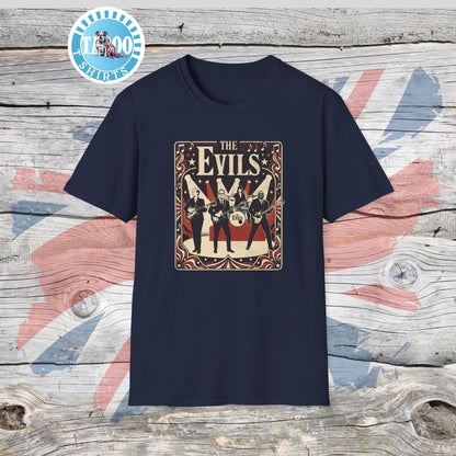 THE EVILS: Starmer's Vintage Band Tour Edition T-Shirt