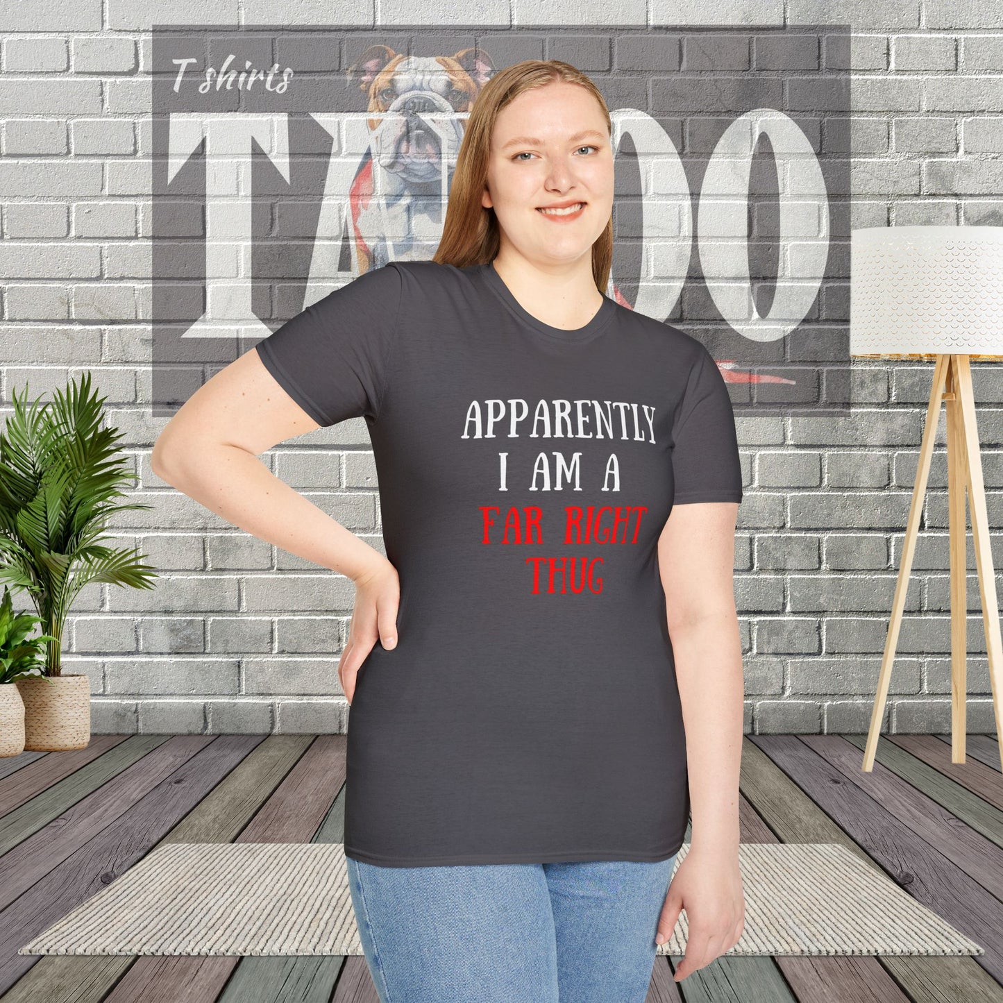 "Far Right Thug" Political T-Shirt – Tee for UK Politics Fans