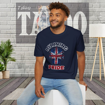 Burning British Pride | Political Statement T-shirt