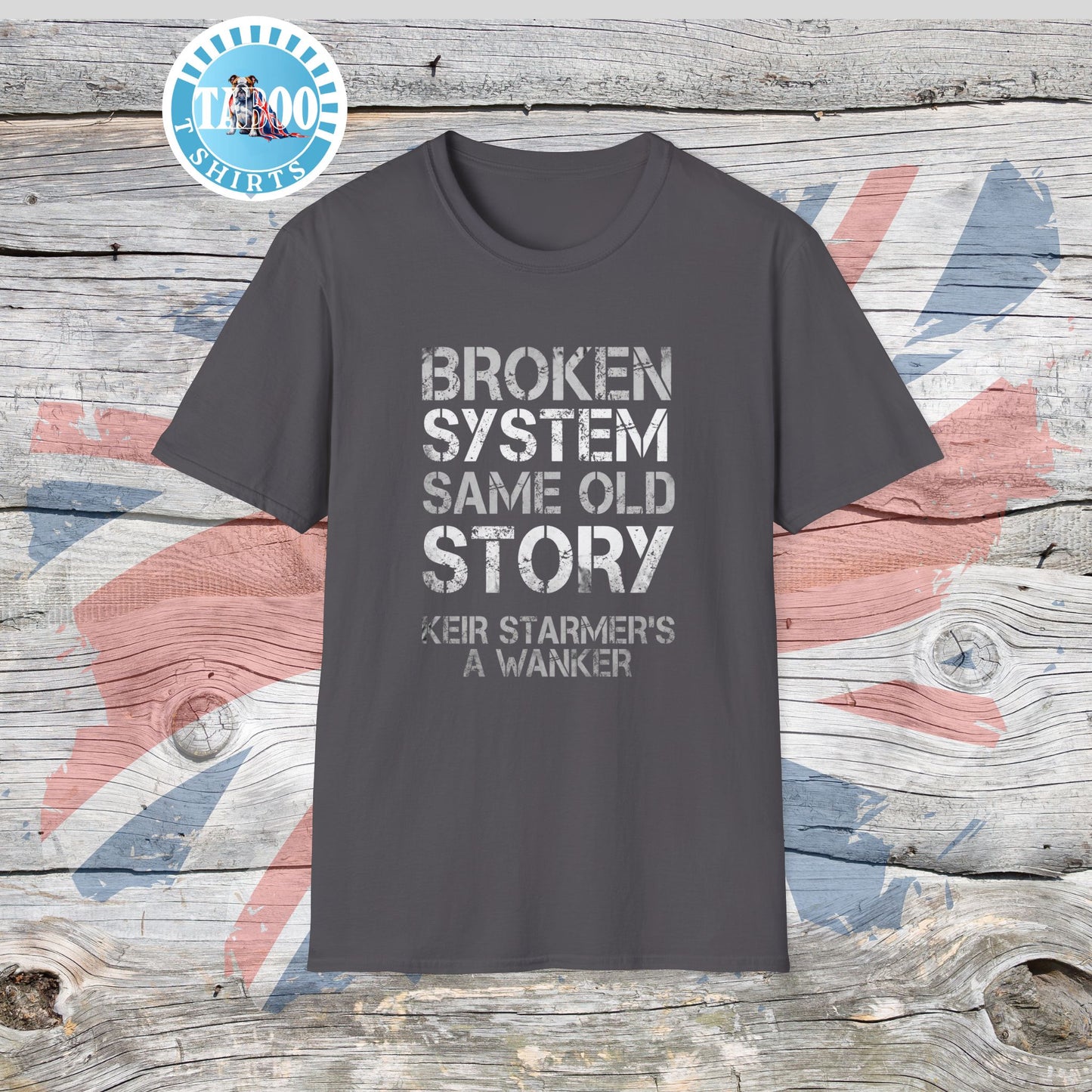 Broken System Tee - Same Old Story
