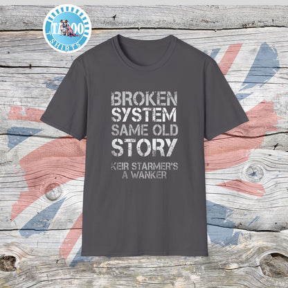 Broken System Tee - Same Old Story