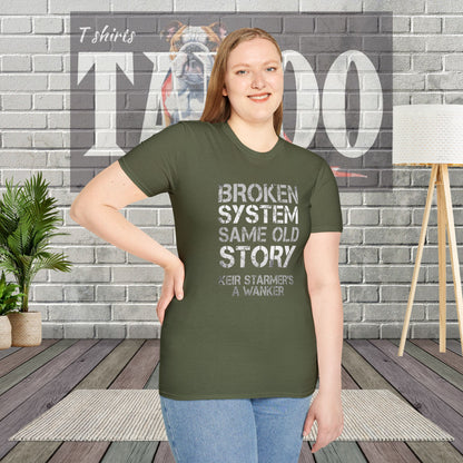 Broken System Tee - Same Old Story