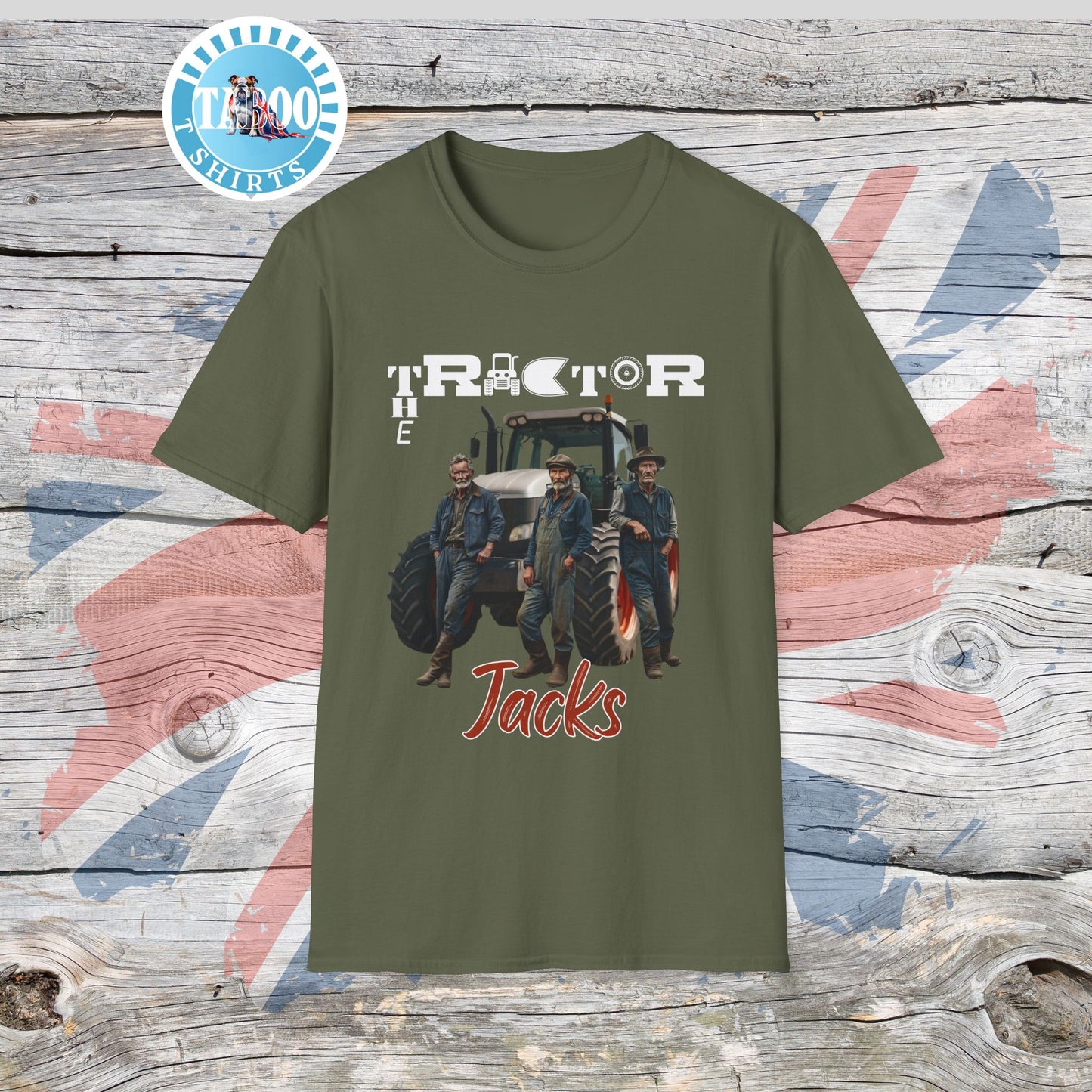 Fields of Our Future T-Shirt – The Tractor Jacks UK Farmers Statement Tee | Politics Fans