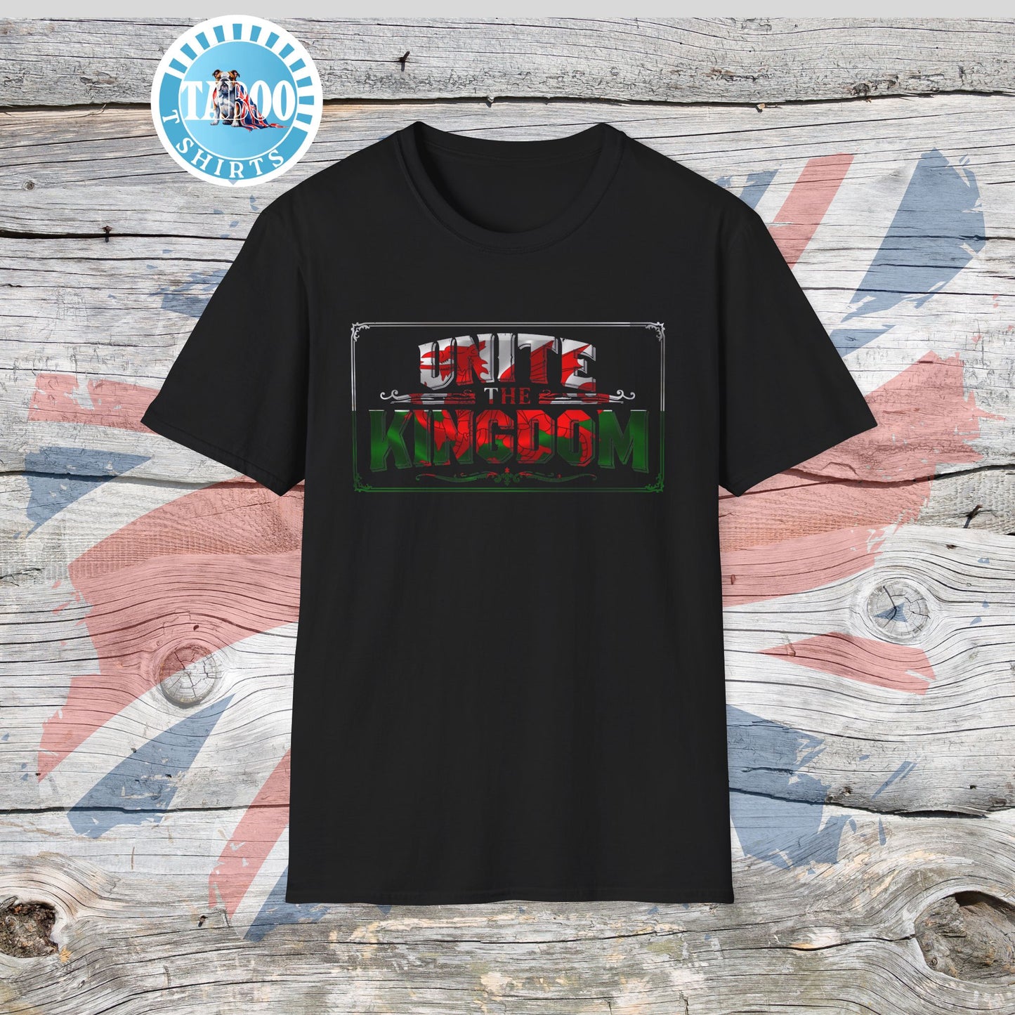 Unite The Kingdom T-Shirt – Wales, Patriotic Call To Action Shirt
