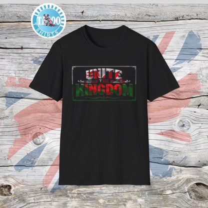 Unite The Kingdom T-Shirt – Wales, Patriotic Call To Action Shirt