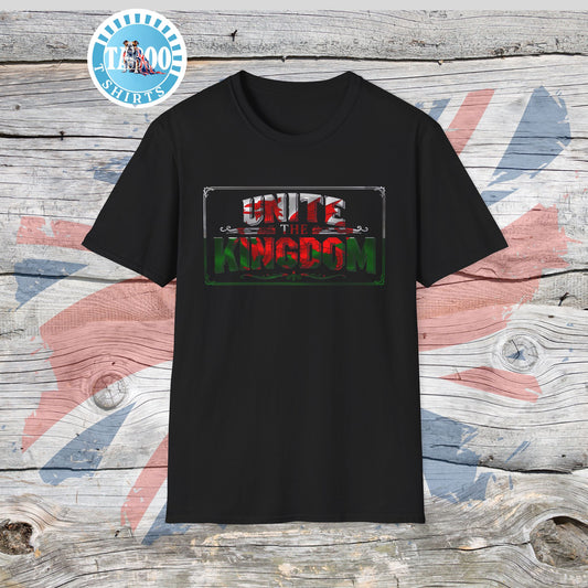 Unite The Kingdom T-Shirt – Wales, Patriotic Call To Action Shirt