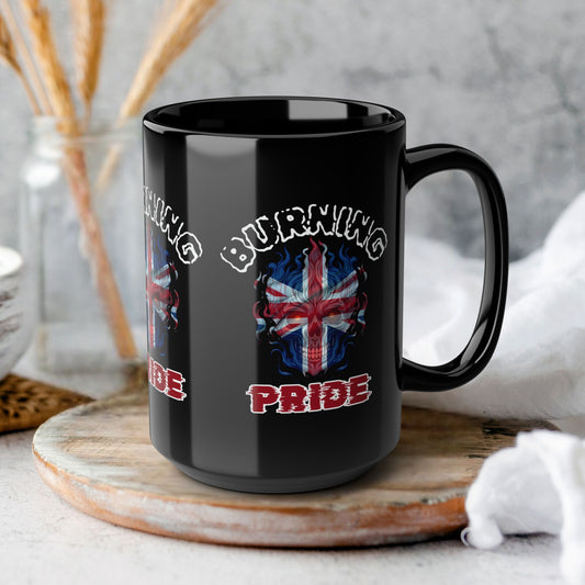 Burning British Pride | Political Statement Ceramic Coffee Mug