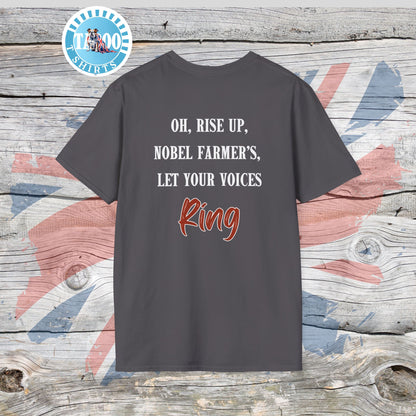 Fields of Our Future T-Shirt – The Tractor Jacks UK Farmers Statement Tee | Politics Fans