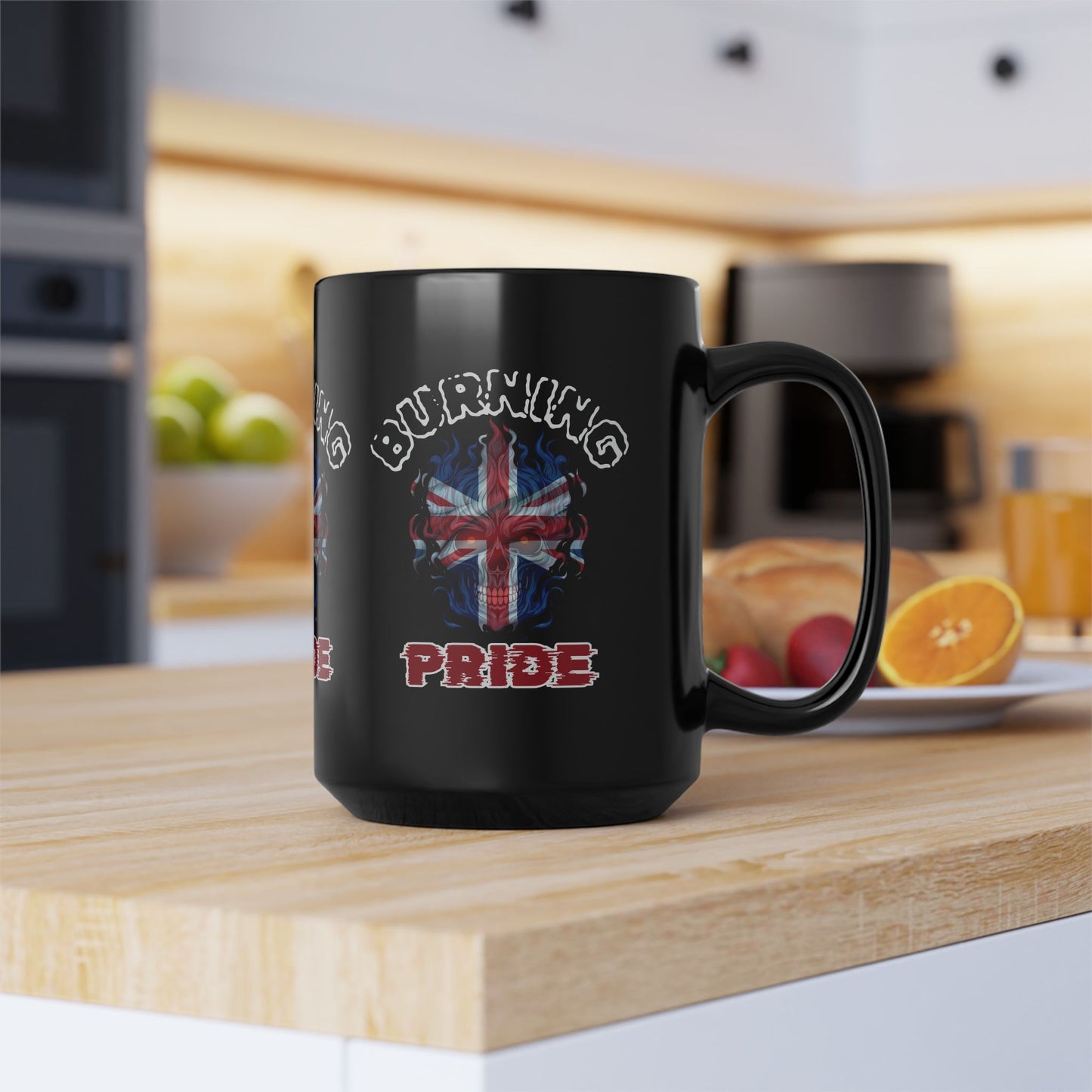 Burning British Pride | Political Statement Ceramic Coffee Mug