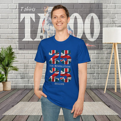 Reform 25 25 The Revolution Begins T-Shirt | Local Elections 2/5/25