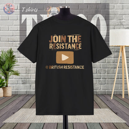 Join the Resistance T-Shirt – "Scotland" Rallying, Patriotic Call To Action Shirt