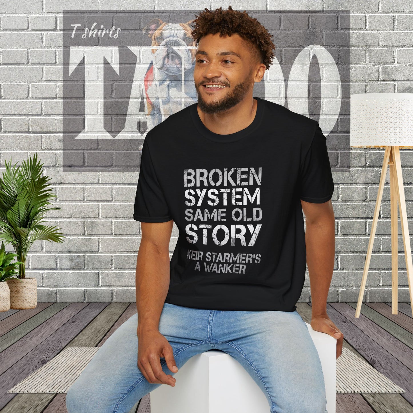 Broken System Tee - Same Old Story