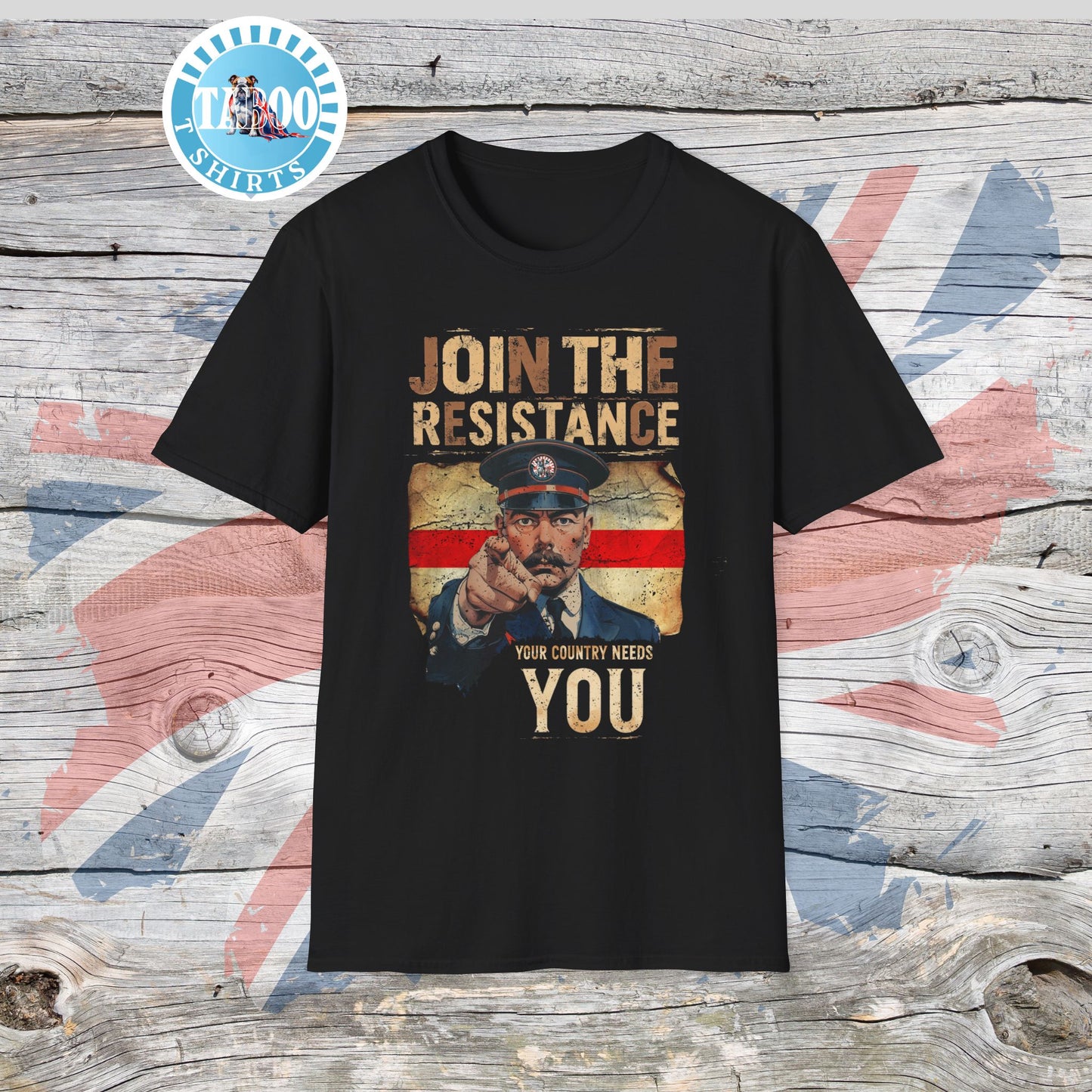Join the Resistance T-Shirt – Rallying, Patriotic Call To Action Shirt