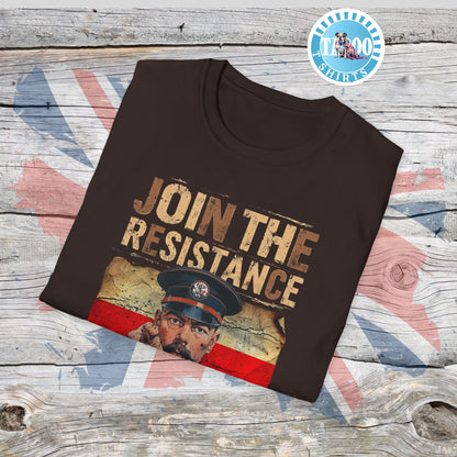 Join the Resistance T-Shirt – Rallying, Patriotic Call To Action Shirt
