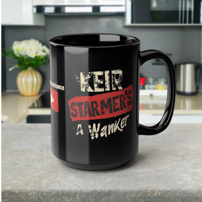 Join the Resistance | KSAW | Black Ceramic Coffee Mug