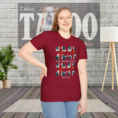 Reform 25 25 The Revolution Begins T-Shirt | Local Elections 2/5/25
