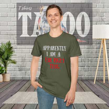 "Far Right Thug" Political T-Shirt – Tee for UK Politics Fans