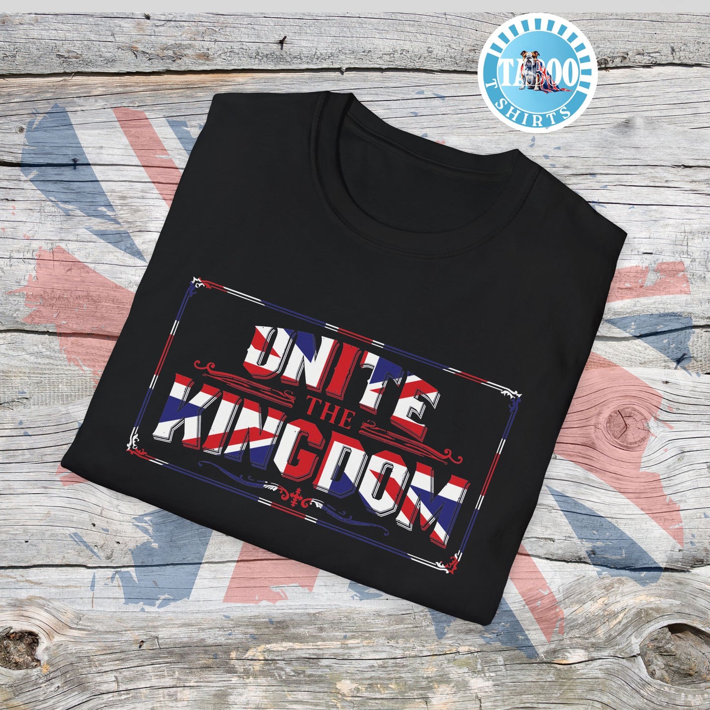 Unite The Kingdom T-Shirt – Rallying, Patriotic Call To Action Shirt