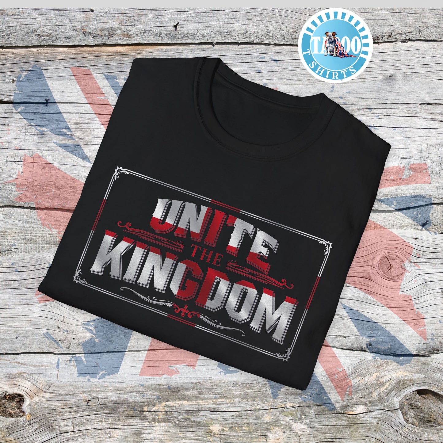 Unite The Kingdom T-Shirt – England, Patriotic Call To Action Shirt