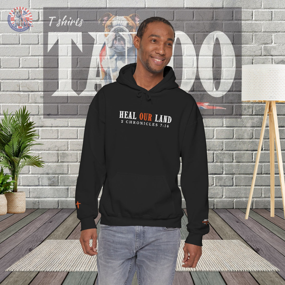 HEAL OUR LAND | Premium Embroidered Hoodie