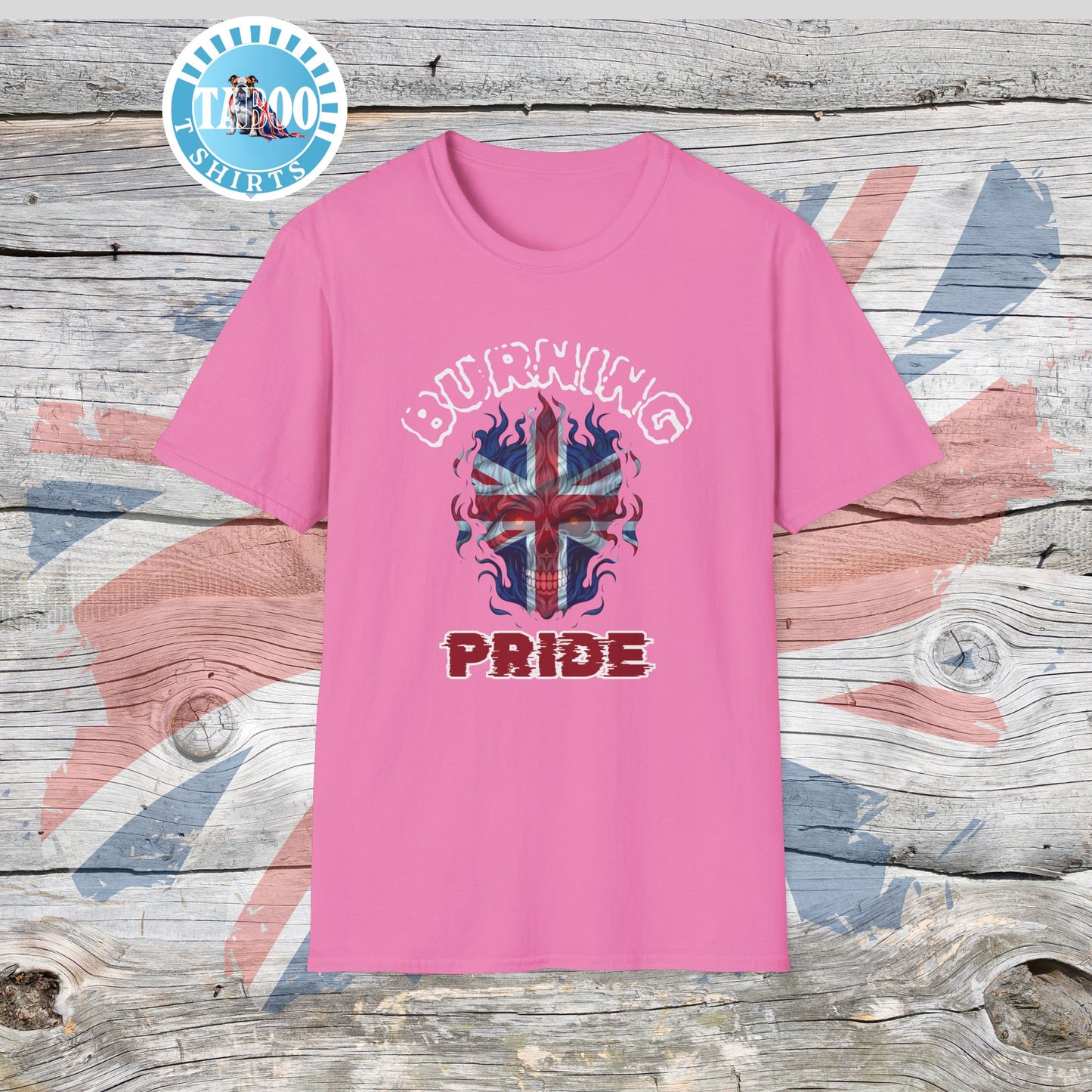 Burning British Pride | Political Statement T-shirt