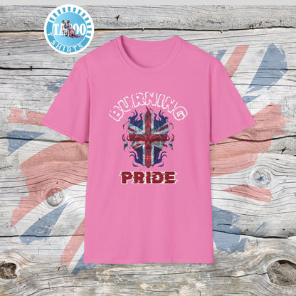 Burning British Pride | Political Statement T-shirt