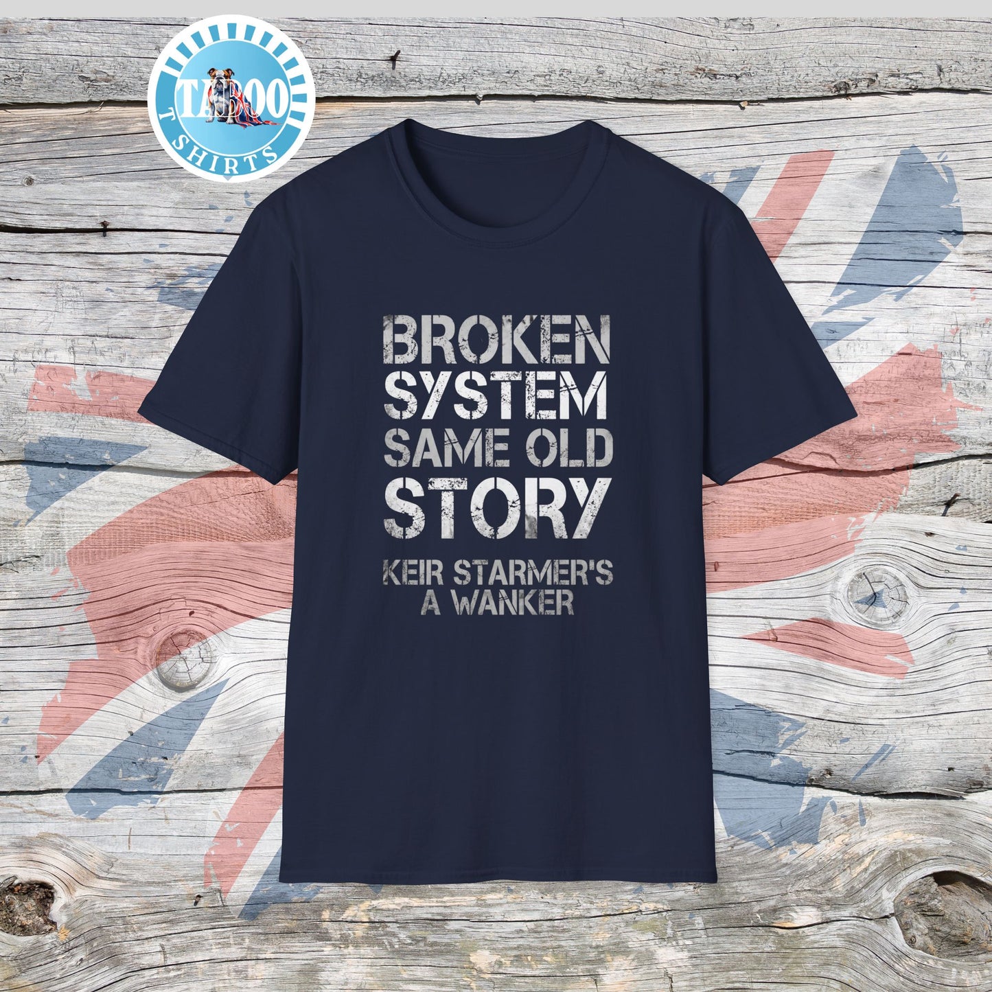 Broken System Tee - Same Old Story