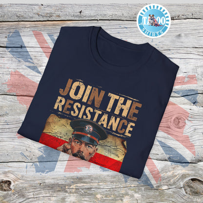 Join the Resistance T-Shirt – Rallying, Patriotic Call To Action Shirt
