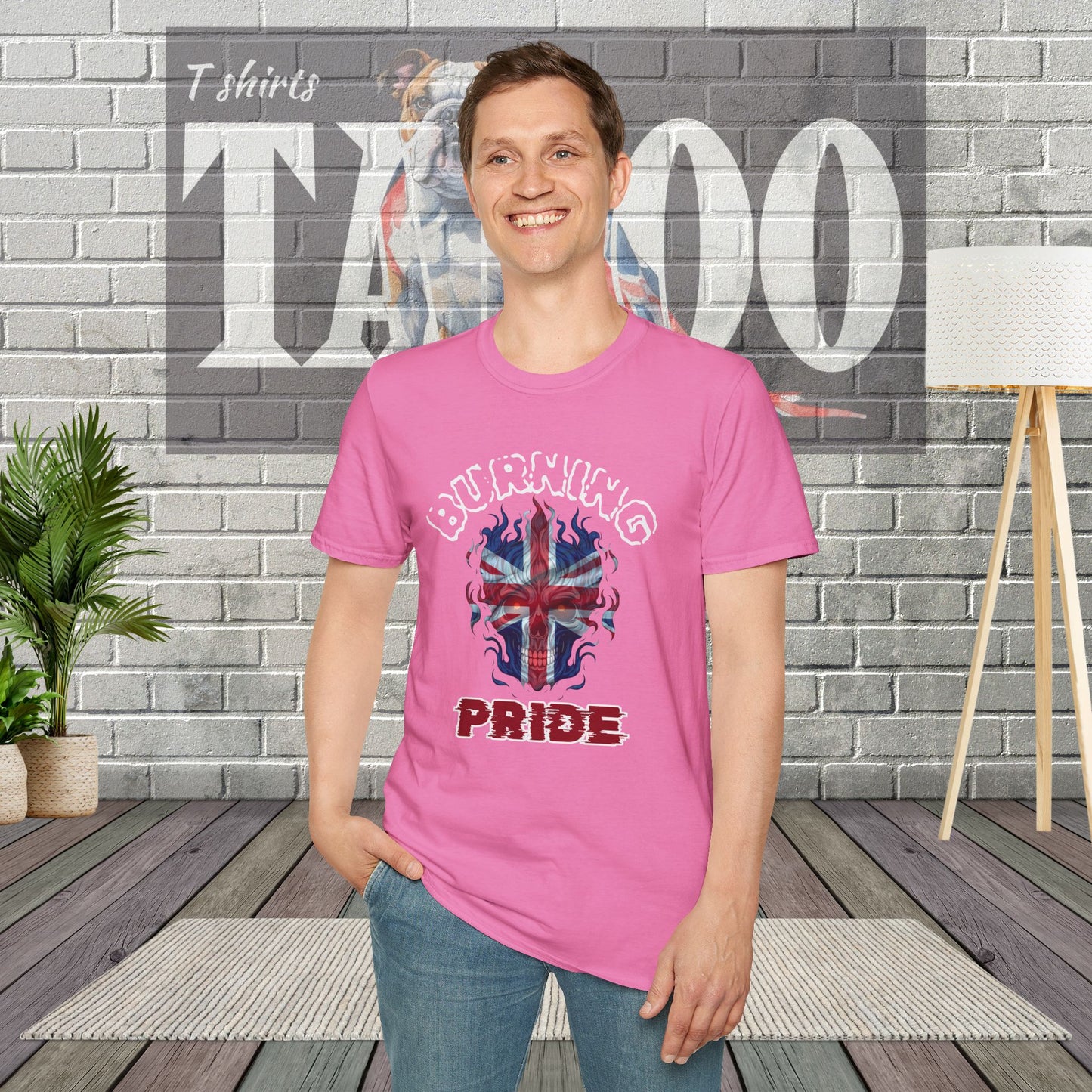 Burning British Pride | Political Statement T-shirt