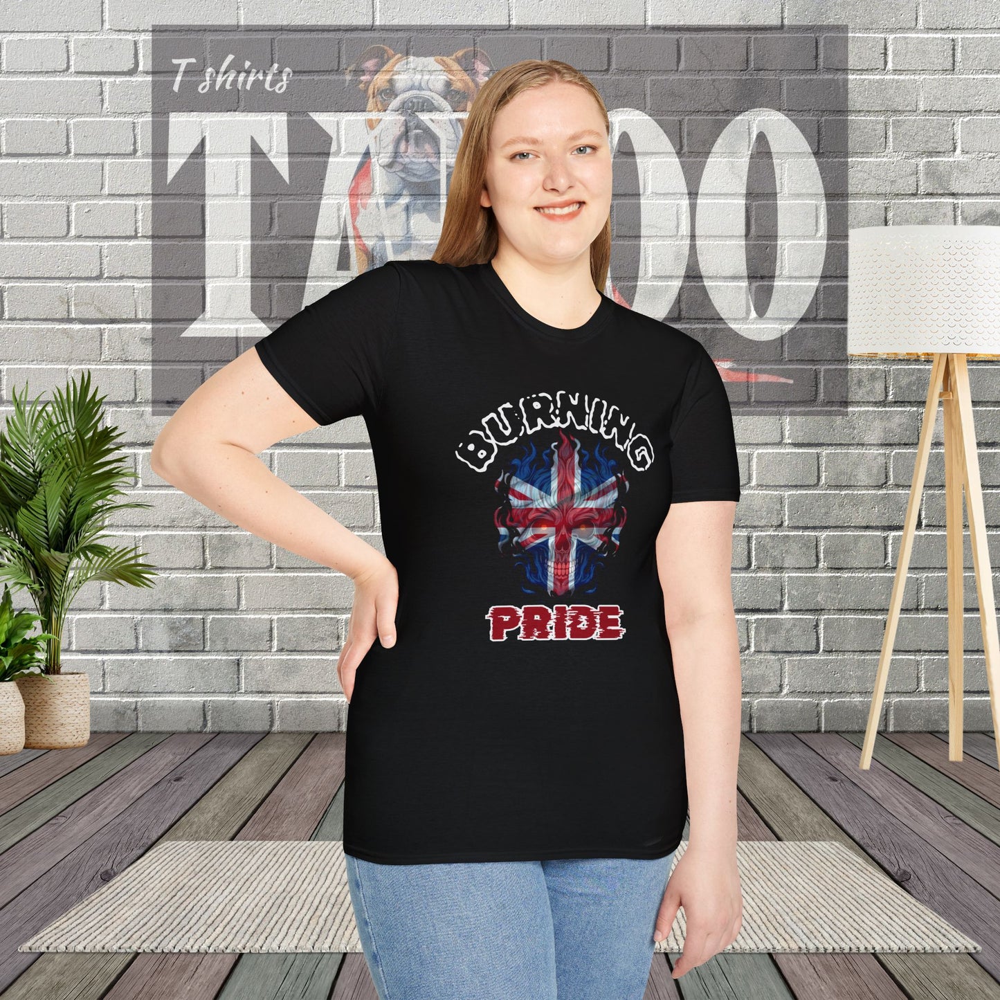 Burning British Pride | Political Statement T-shirt
