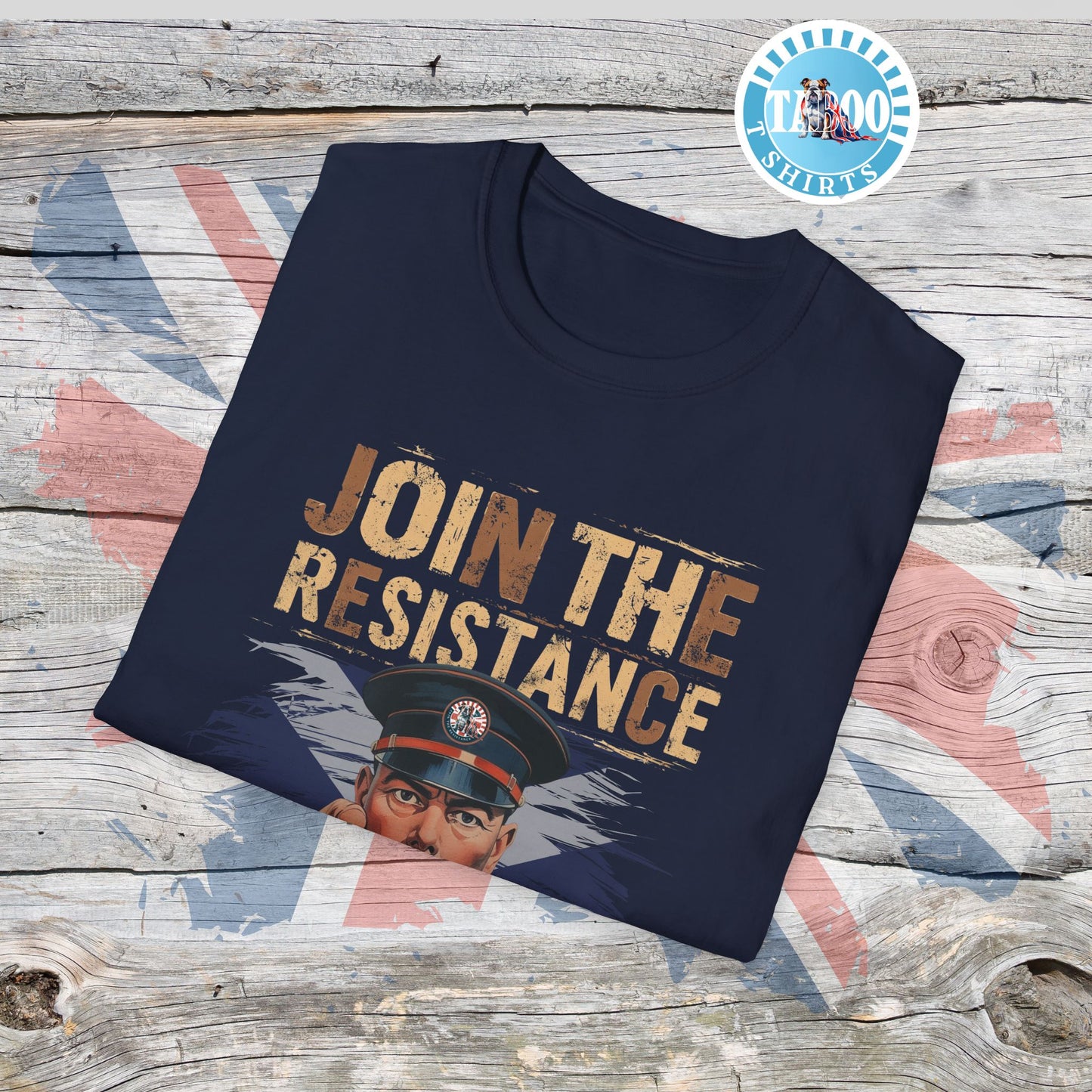 Join the Resistance T-Shirt – "Scotland" Rallying, Patriotic Call To Action Shirt