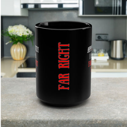 "Far Right Thug" Political Ceramic Coffee Mug – UK Politics Fans