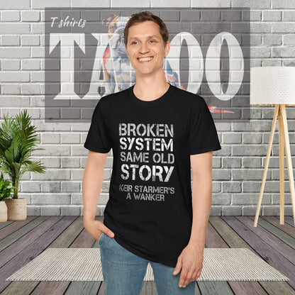Broken System Tee - Same Old Story