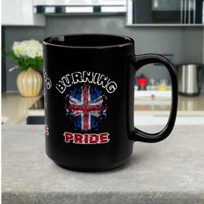 Burning British Pride | Political Statement Ceramic Coffee Mug