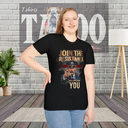 Join the Resistance T-Shirt – Rallying, Patriotic Call To Action Shirt