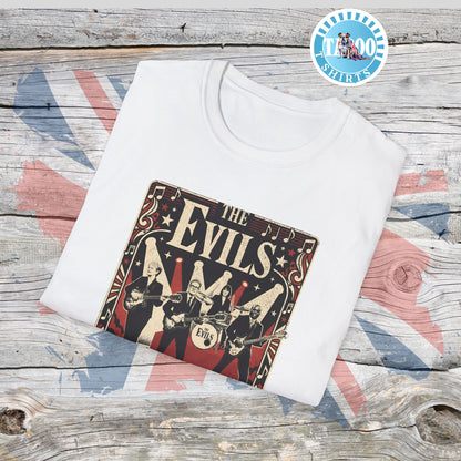 THE EVILS: Starmer's Vintage Band Tour Edition T-Shirt