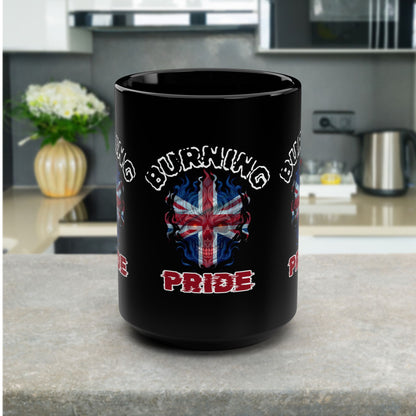 Burning British Pride | Political Statement Ceramic Coffee Mug