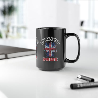 Burning British Pride | Political Statement Ceramic Coffee Mug