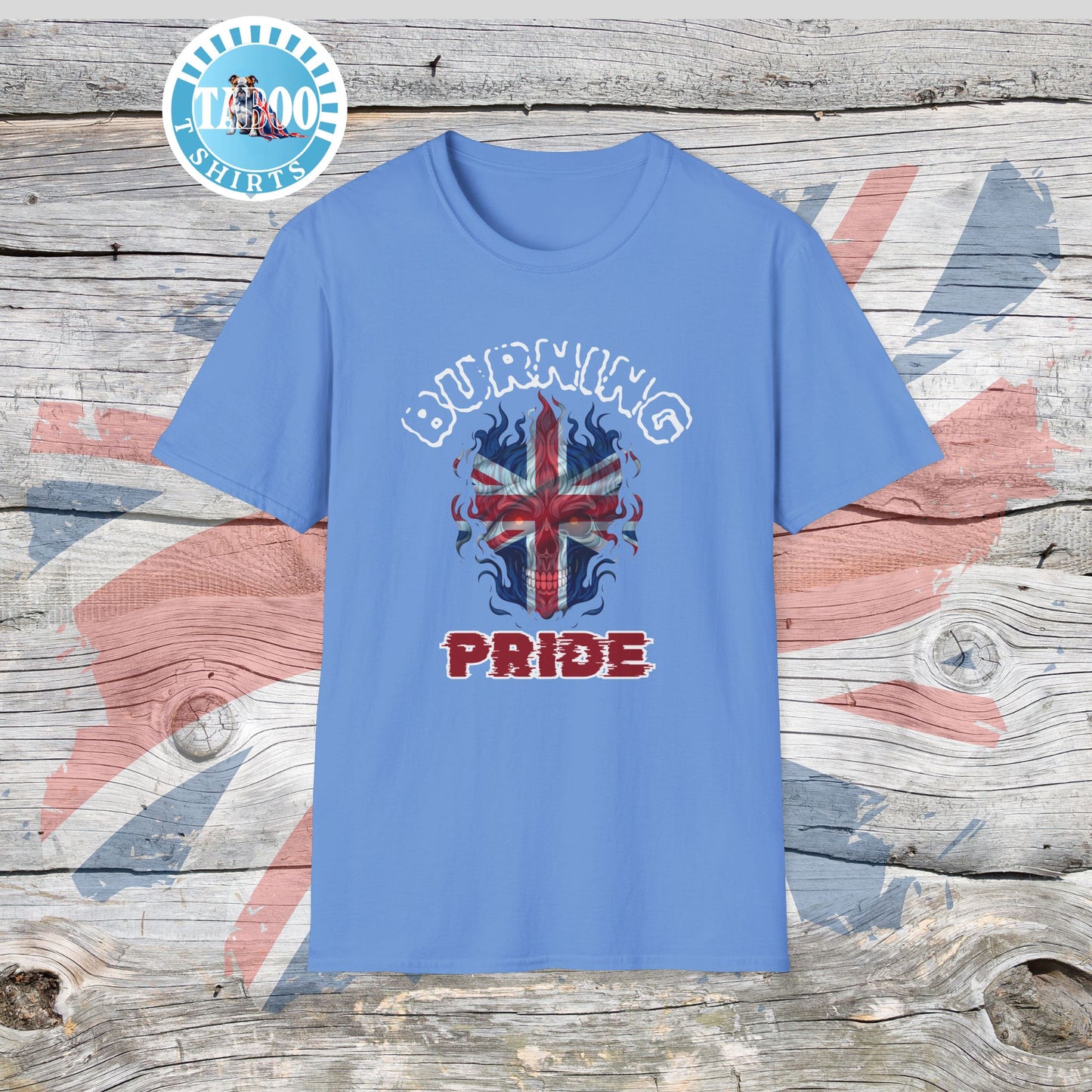 Burning British Pride | Political Statement T-shirt