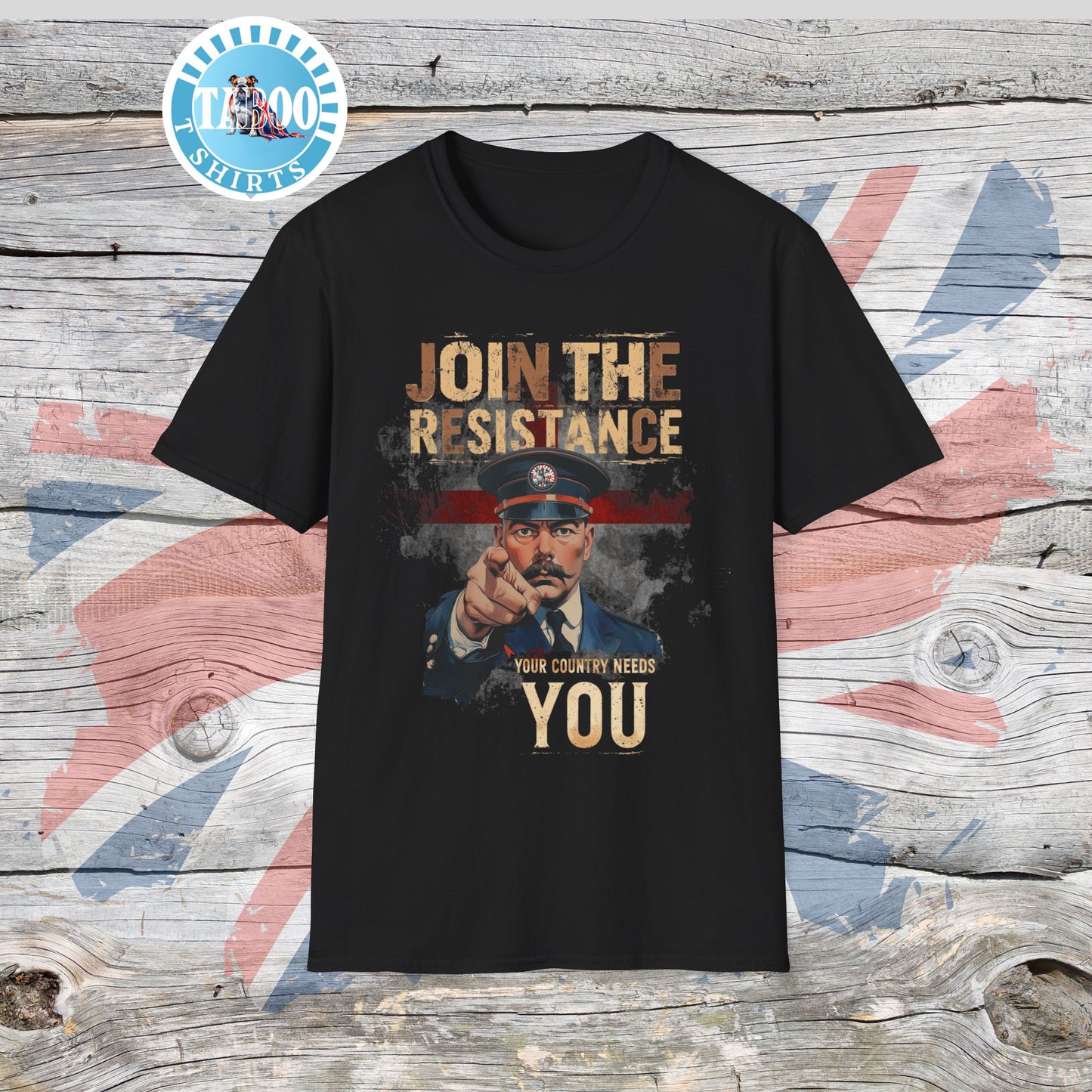 Join the Resistance T-Shirt – Rallying, Patriotic Call To Action Shirt