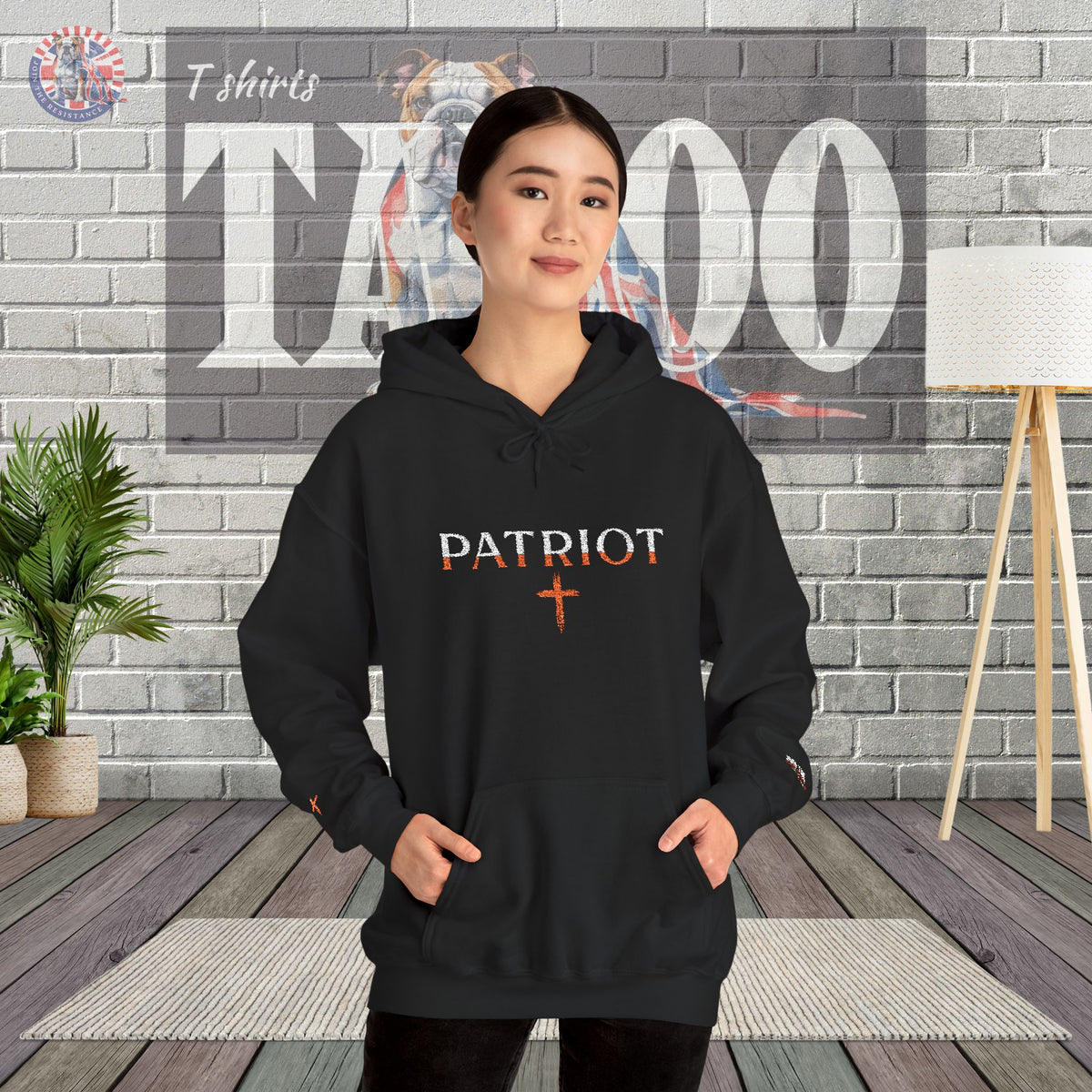 Patriot | Premium Embroidered Hoodie