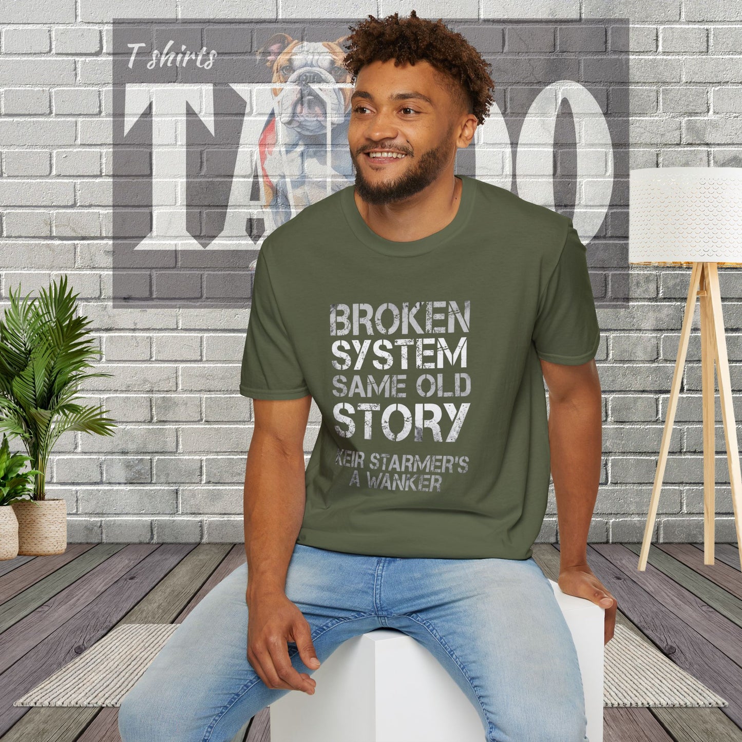 Broken System Tee - Same Old Story